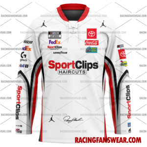 Denny Hamlin Nascar Racing 2024 Winner Joe Gibbs Racing Sport Clips Uniform Apparel Clothes Baseball Jersey Hockey Jersey 3 Nascar store - Loyal fans of Denny Hamlin's Men's Baseball Jersey,Women's Baseball Jersey,Kid's Baseball Jersey,Men's Hockey Jerseys,WoMen's Hockey Jerseys,Youth's Hockey Jerseys:vintage nascar racing suit,uniform,apparel,shirts,merch,hoodie,jackets,shorts,sweatshirt,outfits,clothes