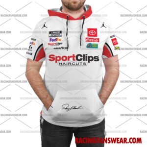 Nascar store - Loyal fans of Denny Hamlin's Bomber Jacket,Unisex Thick Coat,Unisex Sleeveless Hoodie,Unisex Hooded T-Shirt,Kid Sleeveless Hoodie,Kid Hooded T-Shirts,Kid Thick Coat:vintage nascar racing suit,uniform,apparel,shirts,merch,hoodie,jackets,shorts,sweatshirt,outfits,clothes