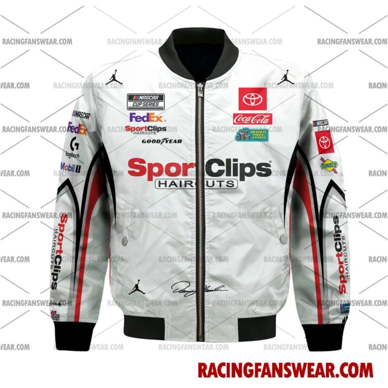 Nascar store - Loyal fans of Denny Hamlin's Bomber Jacket,Unisex Thick Coat,Unisex Sleeveless Hoodie,Unisex Hooded T-Shirt,Kid Sleeveless Hoodie,Kid Hooded T-Shirts,Kid Thick Coat:vintage nascar racing suit,uniform,apparel,shirts,merch,hoodie,jackets,shorts,sweatshirt,outfits,clothes