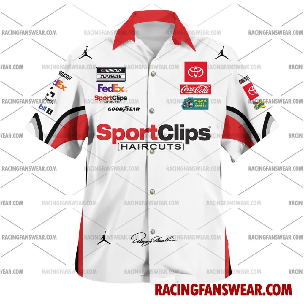 Denny Hamlin Nascar Racing 2024 Winner Joe Gibbs Racing Sport Clips Uniform Apparel Clothes