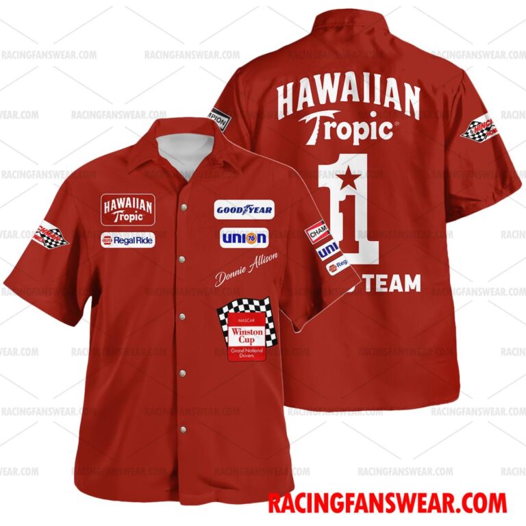 Nascar store - Loyal fans of Donnie Allison's Unisex Hawaiian Shirt,Unisex Polo Shirt,Kid Hawaiian Shirt,Kid Polo Shirt:vintage nascar racing suit,uniform,apparel,shirts,merch,hoodie,jackets,shorts,sweatshirt,outfits,clothes