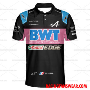 Esteban Ocon Formula One 2023 Racing Uniform Apparel Clothes Hawaiian Polo Shirts 4 Formula One store - Loyal fans of Esteban Ocon's Unisex Hawaiian Shirt,Unisex Polo Shirt,Kid Hawaiian Shirt,Kid Polo Shirt:vintage formula one racing suit,uniform,apparel,shirts,merch,hoodie,jackets,shorts,sweatshirt,outfits,clothes