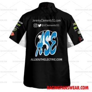 Jeremy Clements Nascar 2022 Racing Uniform Apparel Clothes Hawaiian Polo Shirts 2 Nascar store - Loyal fans of Jeremy Clements's Unisex Hawaiian Shirt,Unisex Polo Shirt,Kid Hawaiian Shirt,Kid Polo Shirt:vintage nascar racing suit,uniform,apparel,shirts,merch,hoodie,jackets,shorts,sweatshirt,outfits,clothes