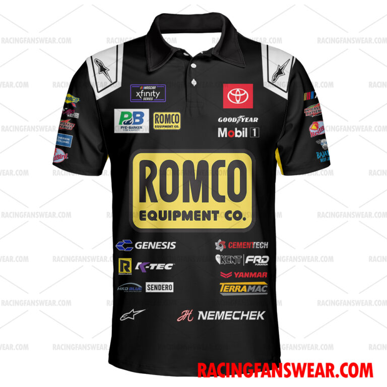 Nascar store - Loyal fans of John Hunter Nemechek's Unisex Hawaiian Shirt,Unisex Polo Shirt,Kid Hawaiian Shirt,Kid Polo Shirt:vintage nascar racing suit,uniform,apparel,shirts,merch,hoodie,jackets,shorts,sweatshirt,outfits,clothes