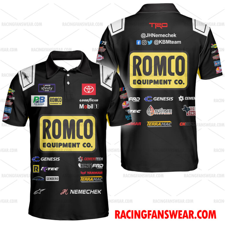 Nascar store - Loyal fans of John Hunter Nemechek's Unisex Hawaiian Shirt,Unisex Polo Shirt,Kid Hawaiian Shirt,Kid Polo Shirt:vintage nascar racing suit,uniform,apparel,shirts,merch,hoodie,jackets,shorts,sweatshirt,outfits,clothes