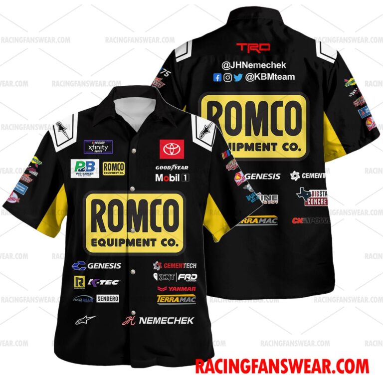 Nascar store - Loyal fans of John Hunter Nemechek's Unisex Hawaiian Shirt,Unisex Polo Shirt,Kid Hawaiian Shirt,Kid Polo Shirt:vintage nascar racing suit,uniform,apparel,shirts,merch,hoodie,jackets,shorts,sweatshirt,outfits,clothes