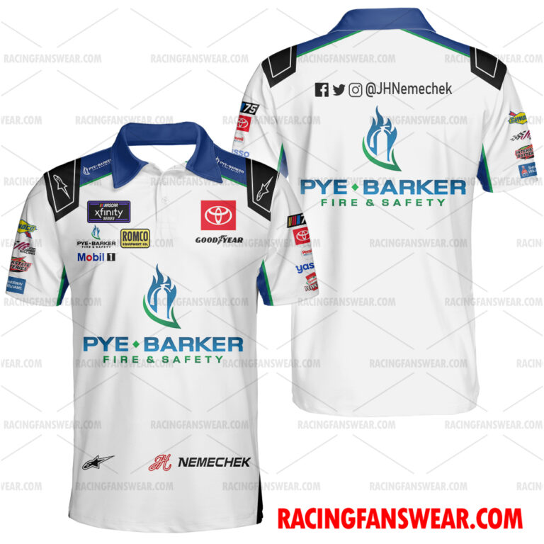 Nascar store - Loyal fans of John Hunter Nemechek's Unisex Hawaiian Shirt,Unisex Polo Shirt,Kid Hawaiian Shirt,Kid Polo Shirt:vintage nascar racing suit,uniform,apparel,shirts,merch,hoodie,jackets,shorts,sweatshirt,outfits,clothes