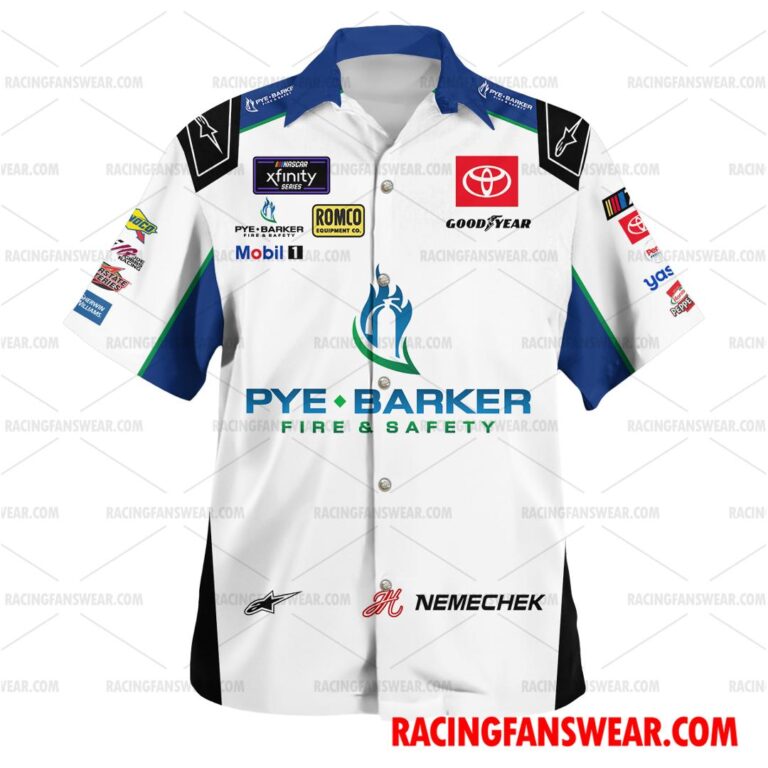 Nascar store - Loyal fans of John Hunter Nemechek's Unisex Hawaiian Shirt,Unisex Polo Shirt,Kid Hawaiian Shirt,Kid Polo Shirt:vintage nascar racing suit,uniform,apparel,shirts,merch,hoodie,jackets,shorts,sweatshirt,outfits,clothes