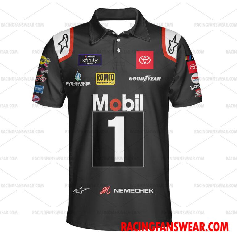 Nascar store - Loyal fans of John Hunter Nemechek's Unisex Hawaiian Shirt,Unisex Polo Shirt,Kid Hawaiian Shirt,Kid Polo Shirt:vintage nascar racing suit,uniform,apparel,shirts,merch,hoodie,jackets,shorts,sweatshirt,outfits,clothes