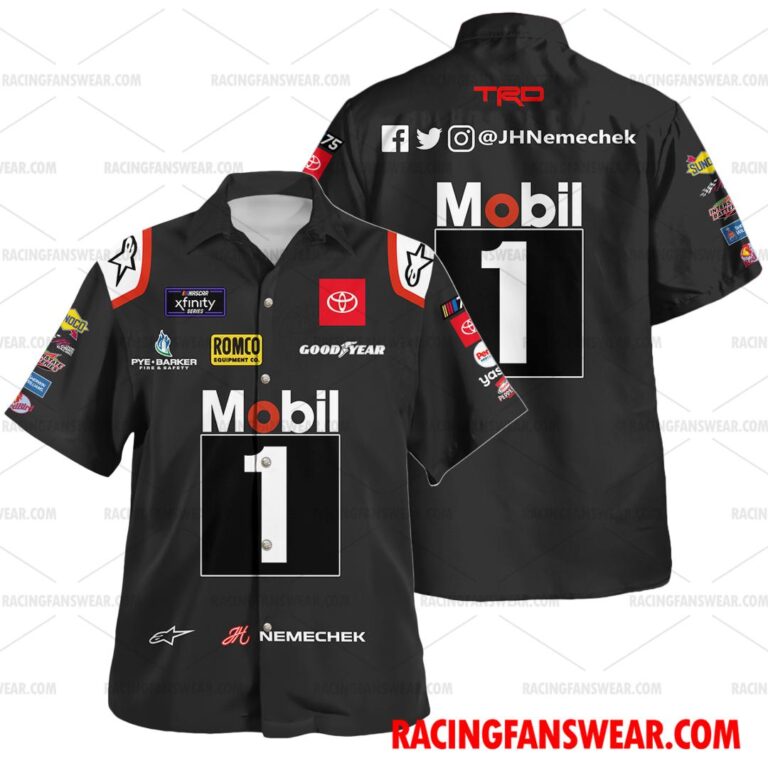 Nascar store - Loyal fans of John Hunter Nemechek's Unisex Hawaiian Shirt,Unisex Polo Shirt,Kid Hawaiian Shirt,Kid Polo Shirt:vintage nascar racing suit,uniform,apparel,shirts,merch,hoodie,jackets,shorts,sweatshirt,outfits,clothes