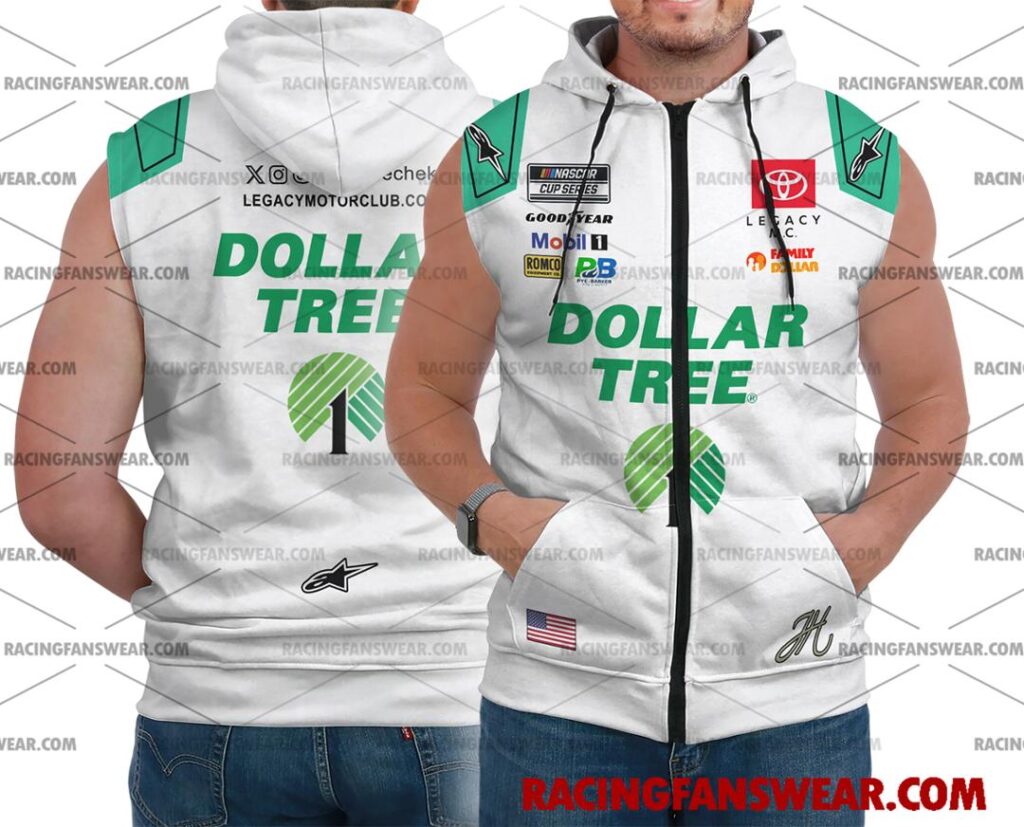 John Hunter Nemechek Nascar Racing 2024 Legacy Motor Club Dollar Tree ...