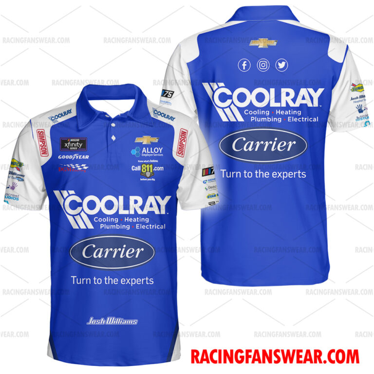 Nascar store - Loyal fans of Josh Williams's Unisex Hawaiian Shirt,Unisex Polo Shirt,Kid Hawaiian Shirt,Kid Polo Shirt:vintage nascar racing suit,uniform,apparel,shirts,merch,hoodie,jackets,shorts,sweatshirt,outfits,clothes