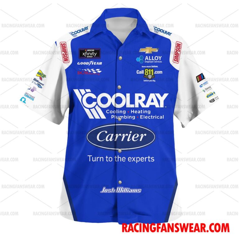 Nascar store - Loyal fans of Josh Williams's Unisex Hawaiian Shirt,Unisex Polo Shirt,Kid Hawaiian Shirt,Kid Polo Shirt:vintage nascar racing suit,uniform,apparel,shirts,merch,hoodie,jackets,shorts,sweatshirt,outfits,clothes