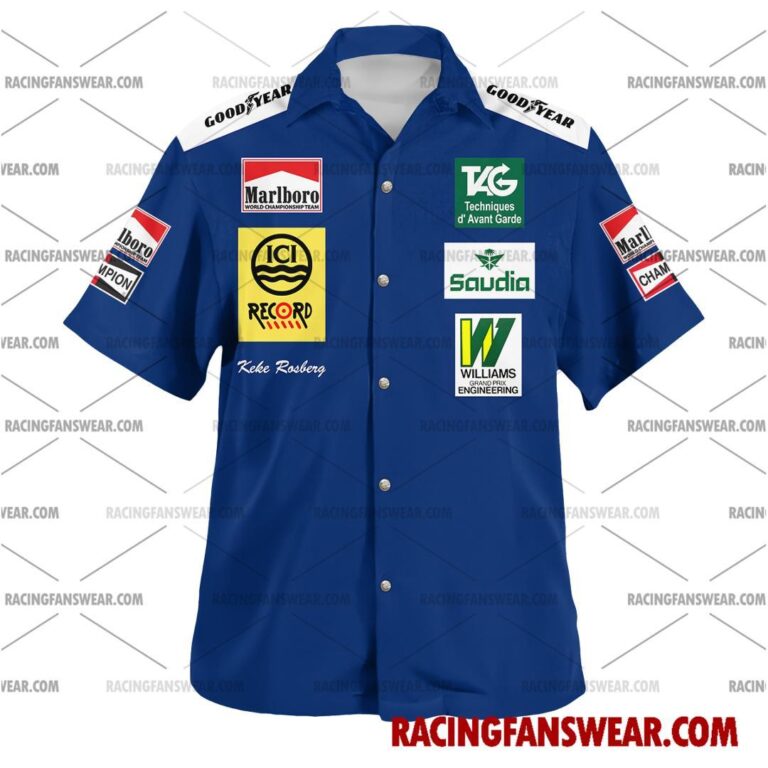 Formula One store - Loyal fans of Keke Rosberg's Unisex Hawaiian Shirt,Unisex Polo Shirt,Kid Hawaiian Shirt,Kid Polo Shirt:vintage formula one racing suit,uniform,apparel,shirts,merch,hoodie,jackets,shorts,sweatshirt,outfits,clothes