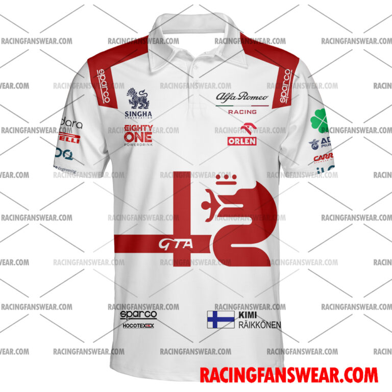 Formula One store - Loyal fans of Kimi Raikkonen's Unisex Hawaiian Shirt,Unisex Polo Shirt,Kid Hawaiian Shirt,Kid Polo Shirt:vintage formula one racing suit,uniform,apparel,shirts,merch,hoodie,jackets,shorts,sweatshirt,outfits,clothes