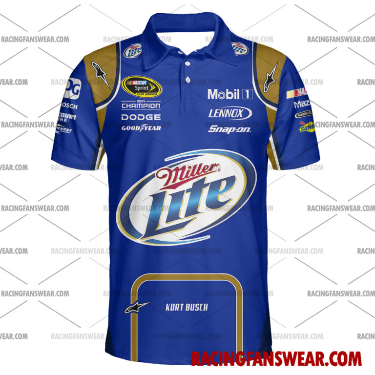 Nascar store - Loyal fans of Kurt Busch's Unisex Hawaiian Shirt,Unisex Polo Shirt,Kid Hawaiian Shirt,Kid Polo Shirt:vintage nascar racing suit,uniform,apparel,shirts,merch,hoodie,jackets,shorts,sweatshirt,outfits,clothes