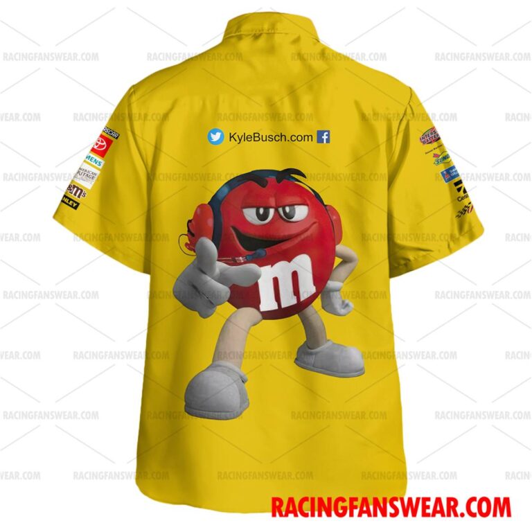 Nascar store - Loyal fans of Kyle Busch's Unisex Hawaiian Shirt,Unisex Polo Shirt,Kid Hawaiian Shirt,Kid Polo Shirt:vintage nascar racing suit,uniform,apparel,shirts,merch,hoodie,jackets,shorts,sweatshirt,outfits,clothes