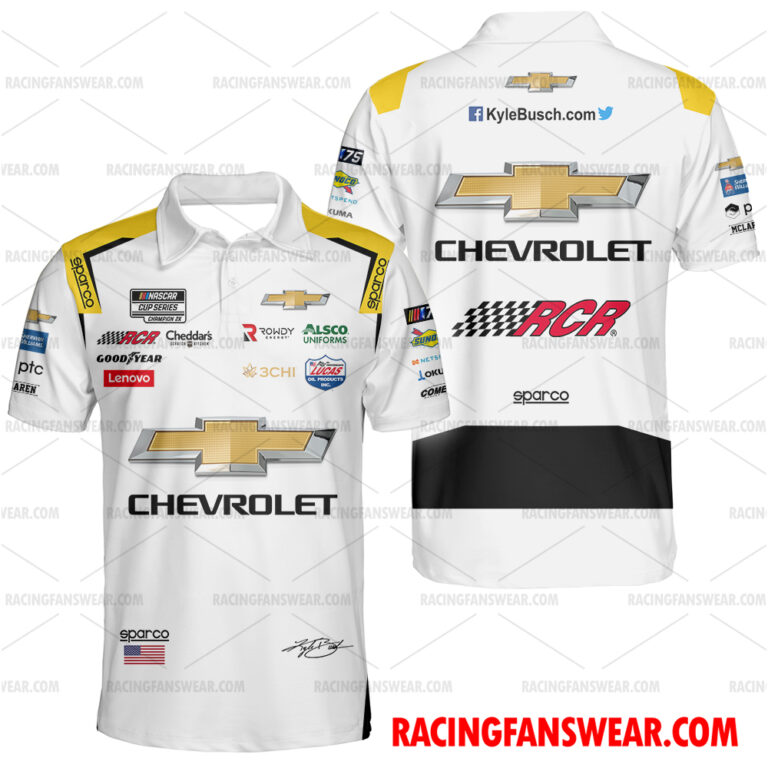 Nascar store - Loyal fans of Kyle Busch's Unisex Hawaiian Shirt,Unisex Polo Shirt,Kid Hawaiian Shirt,Kid Polo Shirt:vintage nascar racing suit,uniform,apparel,shirts,merch,hoodie,jackets,shorts,sweatshirt,outfits,clothes