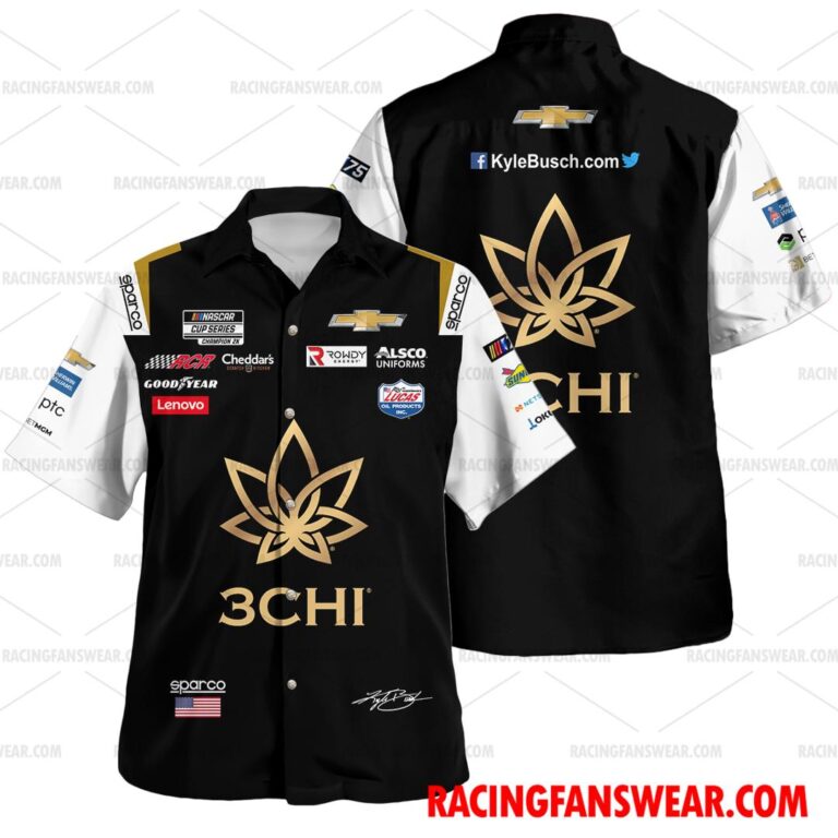 Nascar store - Loyal fans of Kyle Busch's Unisex Hawaiian Shirt,Unisex Polo Shirt,Kid Hawaiian Shirt,Kid Polo Shirt:vintage nascar racing suit,uniform,apparel,shirts,merch,hoodie,jackets,shorts,sweatshirt,outfits,clothes