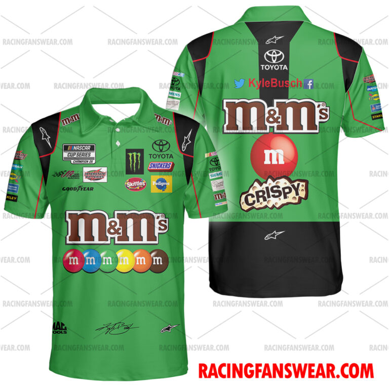 Nascar store - Loyal fans of Kyle Busch's Unisex Hawaiian Shirt,Unisex Polo Shirt,Kid Hawaiian Shirt,Kid Polo Shirt:vintage nascar racing suit,uniform,apparel,shirts,merch,hoodie,jackets,shorts,sweatshirt,outfits,clothes