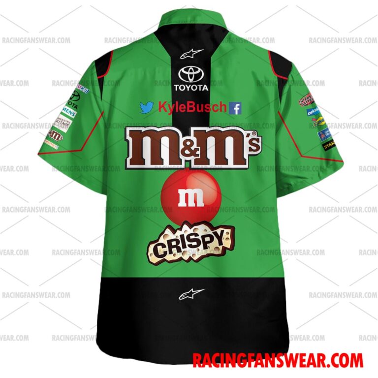 Nascar store - Loyal fans of Kyle Busch's Unisex Hawaiian Shirt,Unisex Polo Shirt,Kid Hawaiian Shirt,Kid Polo Shirt:vintage nascar racing suit,uniform,apparel,shirts,merch,hoodie,jackets,shorts,sweatshirt,outfits,clothes