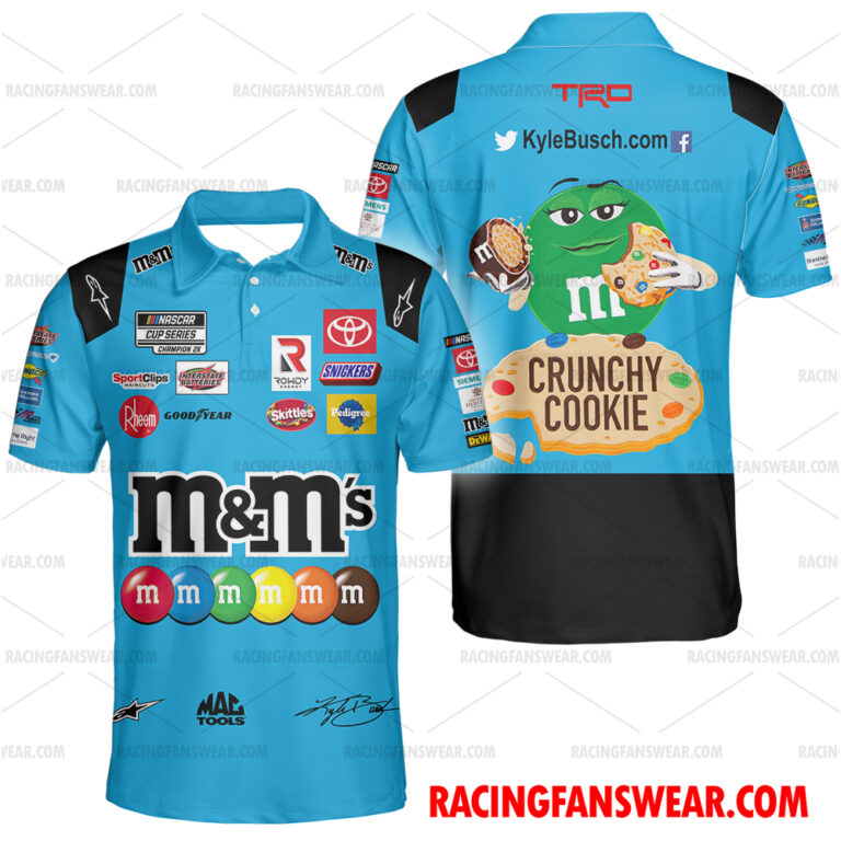 Nascar store - Loyal fans of Kyle Busch's Unisex Hawaiian Shirt,Unisex Polo Shirt,Kid Hawaiian Shirt,Kid Polo Shirt:vintage nascar racing suit,uniform,apparel,shirts,merch,hoodie,jackets,shorts,sweatshirt,outfits,clothes