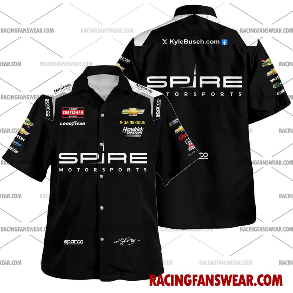 Kyle Busch Nascar Racing 2024 Spire Motorsports Uniform Apparel Clothes ...