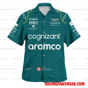 Lance Stroll Formula One 2023 Racing Uniform Apparel Clothes Hawaiian Polo Shirts 1 Formula One store - Loyal fans of Lance Stroll's Unisex Hawaiian Shirt,Unisex Polo Shirt,Kid Hawaiian Shirt,Kid Polo Shirt:vintage formula one racing suit,uniform,apparel,shirts,merch,hoodie,jackets,shorts,sweatshirt,outfits,clothes