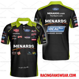 Matt Crafton Nascar 2023 Racing Uniform Apparel Clothes Hawaiian Polo ...