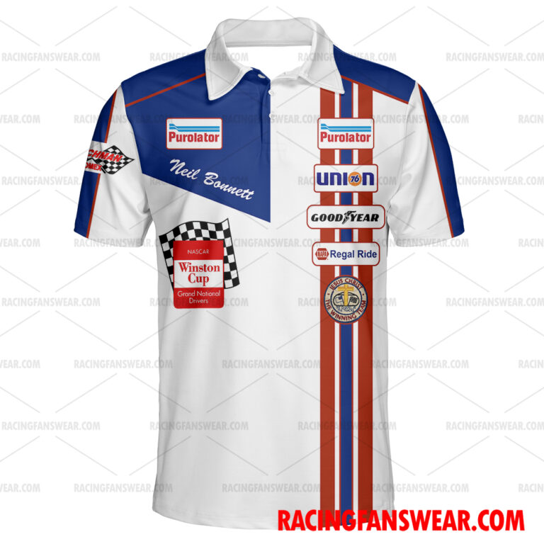 Nascar store - Loyal fans of Neil Bonnett's Unisex Hawaiian Shirt,Unisex Polo Shirt,Kid Hawaiian Shirt,Kid Polo Shirt:vintage nascar racing suit,uniform,apparel,shirts,merch,hoodie,jackets,shorts,sweatshirt,outfits,clothes