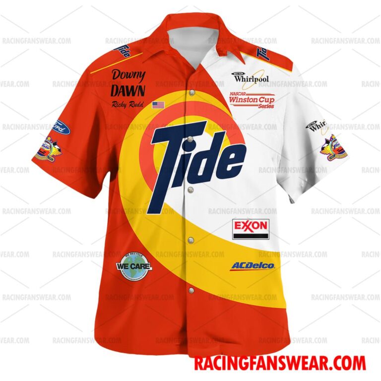 Nascar store - Loyal fans of Ricky Rudd's Unisex Hawaiian Shirt,Unisex Polo Shirt,Kid Hawaiian Shirt,Kid Polo Shirt:vintage nascar racing suit,uniform,apparel,shirts,merch,hoodie,jackets,shorts,sweatshirt,outfits,clothes