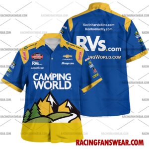 Nascar store - Loyal fans of Ron Hornaday Jr's Unisex Hawaiian Shirt,Unisex Polo Shirt,Kid Hawaiian Shirt,Kid Polo Shirt:vintage nascar racing suit,uniform,apparel,shirts,merch,hoodie,jackets,shorts,sweatshirt,outfits,clothes