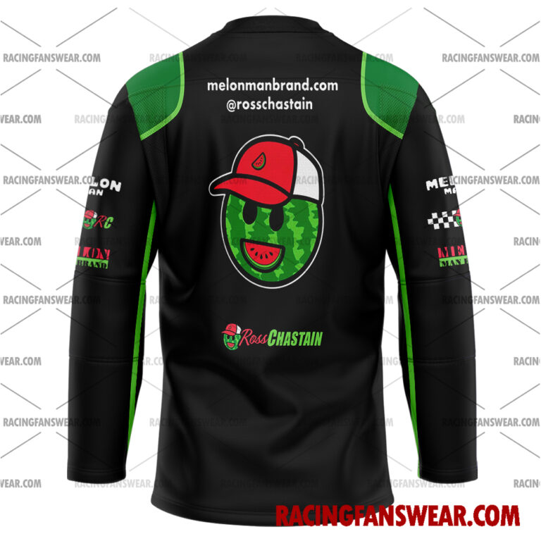 Ross Chastain Nascar Racing 2024 Trackhouse Racing Melon Man Uniform Apparel Clothes Baseball 9649