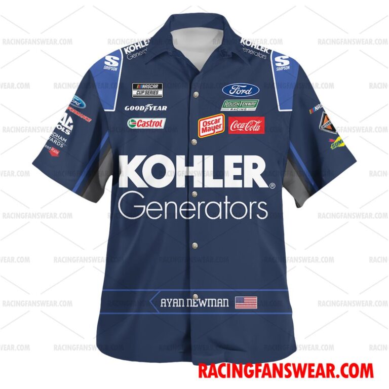 Nascar store - Loyal fans of Ryan Newman's Unisex Hawaiian Shirt,Unisex Polo Shirt,Kid Hawaiian Shirt,Kid Polo Shirt:vintage nascar racing suit,uniform,apparel,shirts,merch,hoodie,jackets,shorts,sweatshirt,outfits,clothes