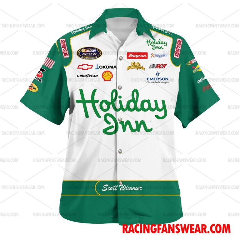 Nascar store - Loyal fans of Scott Wimmer's Unisex Hawaiian Shirt,Unisex Polo Shirt,Kid Hawaiian Shirt,Kid Polo Shirt:vintage nascar racing suit,uniform,apparel,shirts,merch,hoodie,jackets,shorts,sweatshirt,outfits,clothes