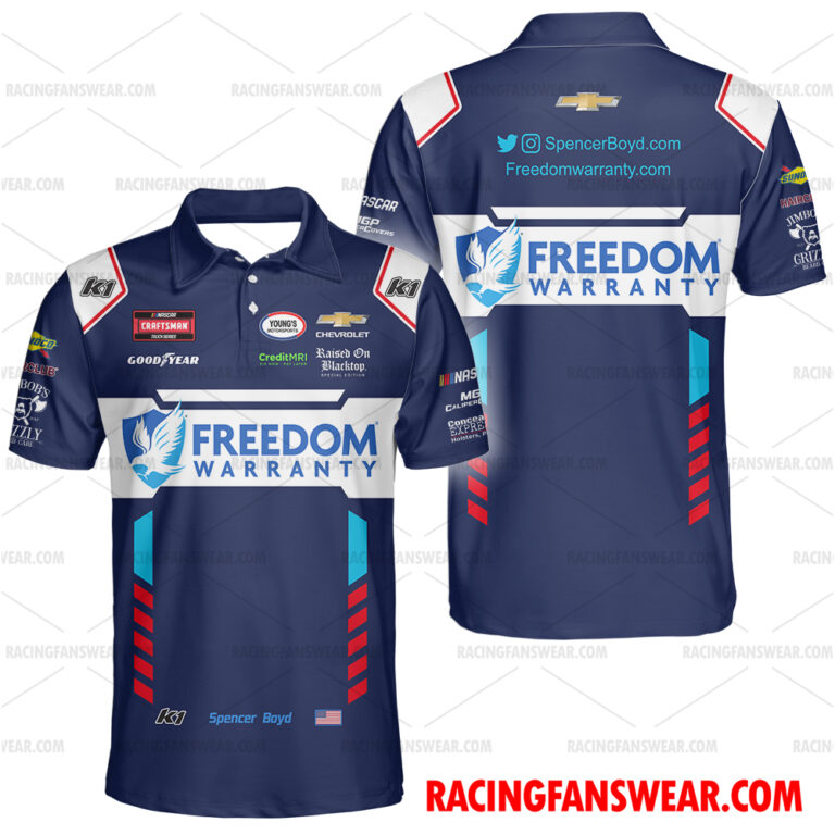 Nascar store - Loyal fans of Spencer Boyd's Unisex Hawaiian Shirt,Unisex Polo Shirt,Kid Hawaiian Shirt,Kid Polo Shirt:vintage nascar racing suit,uniform,apparel,shirts,merch,hoodie,jackets,shorts,sweatshirt,outfits,clothes