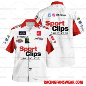 Nascar store - Loyal fans of Ty Gibbs's Unisex Hawaiian Shirt,Unisex Polo Shirt,Kid Hawaiian Shirt,Kid Polo Shirt:vintage nascar racing suit,uniform,apparel,shirts,merch,hoodie,jackets,shorts,sweatshirt,outfits,clothes