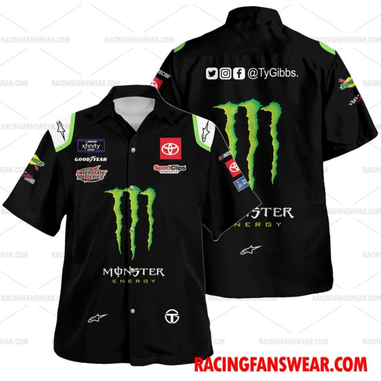 Nascar store - Loyal fans of Ty Gibbs's Unisex Hawaiian Shirt,Unisex Polo Shirt,Kid Hawaiian Shirt,Kid Polo Shirt:vintage nascar racing suit,uniform,apparel,shirts,merch,hoodie,jackets,shorts,sweatshirt,outfits,clothes