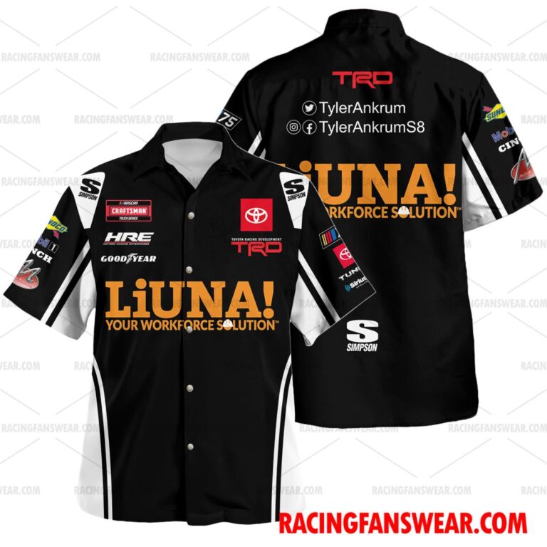 Nascar store - Loyal fans of Tyler Ankrum's Unisex Hawaiian Shirt,Unisex Polo Shirt,Kid Hawaiian Shirt,Kid Polo Shirt:vintage nascar racing suit,uniform,apparel,shirts,merch,hoodie,jackets,shorts,sweatshirt,outfits,clothes