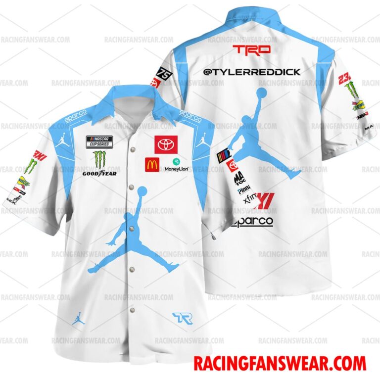 Nascar store - Loyal fans of Tyler Reddick's Unisex Hawaiian Shirt,Unisex Polo Shirt,Kid Hawaiian Shirt,Kid Polo Shirt:vintage nascar racing suit,uniform,apparel,shirts,merch,hoodie,jackets,shorts,sweatshirt,outfits,clothes