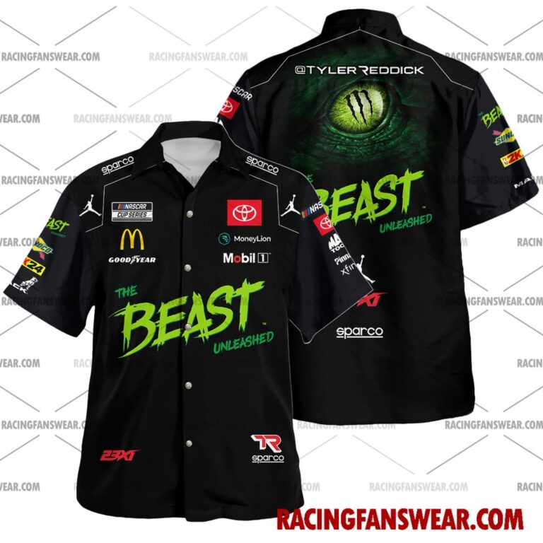 Nascar store - Loyal fans of Tyler Reddick's Unisex Hawaiian Shirt,Unisex Polo Shirt,Kid Hawaiian Shirt,Kid Polo Shirt:vintage nascar racing suit,uniform,apparel,shirts,merch,hoodie,jackets,shorts,sweatshirt,outfits,clothes