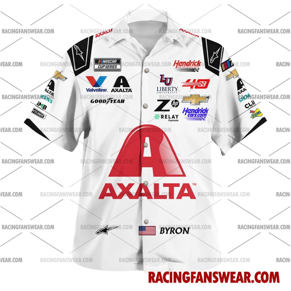 William Byron Nascar Racing 2024 Hendrick Motorsports Axalta Uniform ...