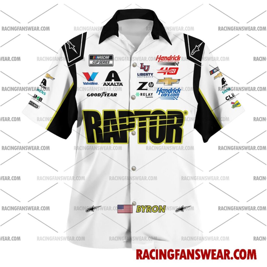 William Byron Nascar Racing 2024 Hendrick Motorsports Raptor Uniform ...