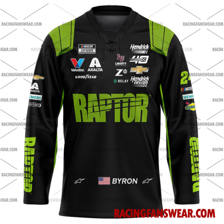 Nascar store - Loyal fans of William Byron's Men's Baseball Jersey,Women's Baseball Jersey,Kid's Baseball Jersey,Men's Hockey Jerseys,WoMen's Hockey Jerseys,Youth's Hockey Jerseys:vintage nascar racing suit,uniform,apparel,shirts,merch,hoodie,jackets,shorts,sweatshirt,outfits,clothes