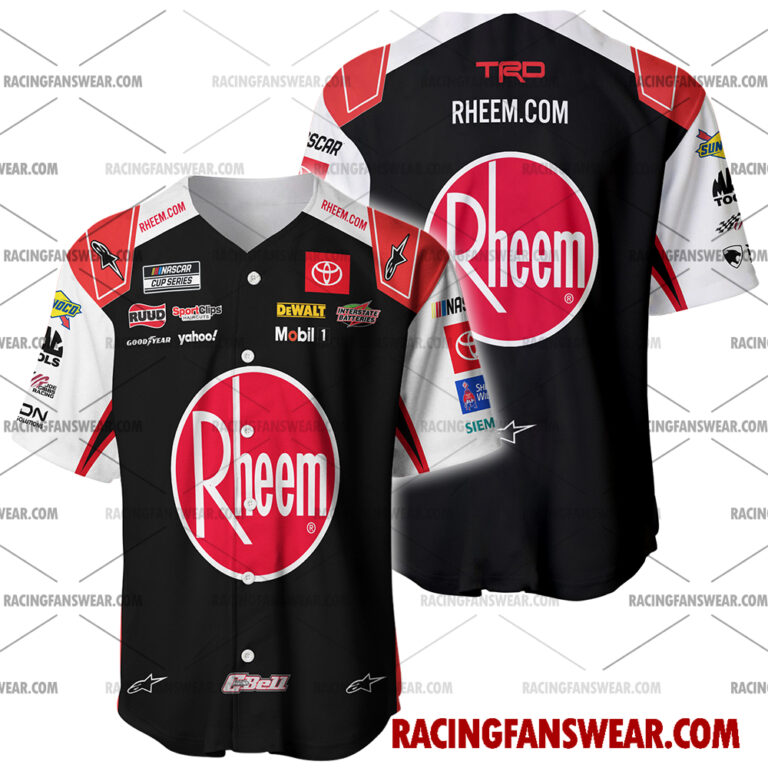 Christopher Bell Nascar Racing 2024 Joe Gibbs Racing Rheem Uniform ...