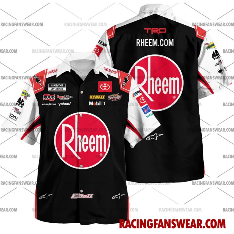 Christopher Bell Nascar Racing 2024 Joe Gibbs Racing Rheem Uniform ...