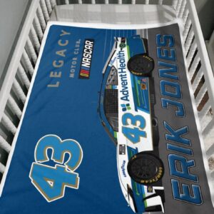 Erik Jones Nascar Racing 2024 Legacy Motor Club Advent Health Carpet Living Room Area Rugs Doormats Blanket Flag Home 11 Nascar store - Loyal fans of Erik Jones's Rug,Doormat,Blanket Microfiber Fleece,Blanket Premium Sherpa,House Flag:vintage nascar racing suit,uniform,apparel,shirts,merch,hoodie,jackets,shorts,sweatshirt,outfits,clothes