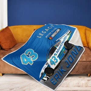 Erik Jones Nascar Racing 2024 Legacy Motor Club Advent Health Carpet Living Room Area Rugs Doormats Blanket Flag Home 7 Nascar store - Loyal fans of Erik Jones's Rug,Doormat,Blanket Microfiber Fleece,Blanket Premium Sherpa,House Flag:vintage nascar racing suit,uniform,apparel,shirts,merch,hoodie,jackets,shorts,sweatshirt,outfits,clothes
