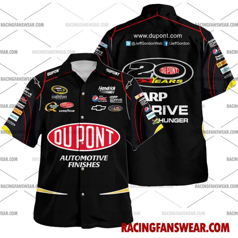 Jeff Gordon Nascar Racing Hendrick Motorsports DuPont Uniform Apparel ...