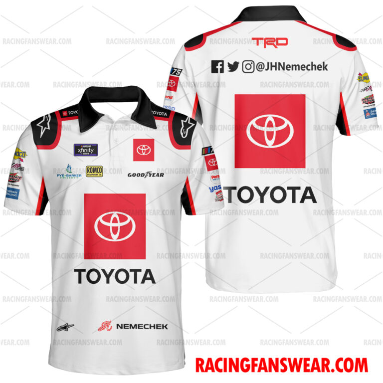 Nascar store - Loyal fans of John Hunter Nemechek's Unisex Hawaiian Shirt,Unisex Polo Shirt,Kid Hawaiian Shirt,Kid Polo Shirt:vintage nascar racing suit,uniform,apparel,shirts,merch,hoodie,jackets,shorts,sweatshirt,outfits,clothes